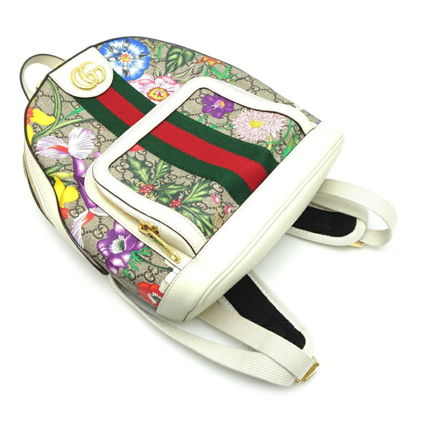 Gucci Beige Gg Supreme Backpack