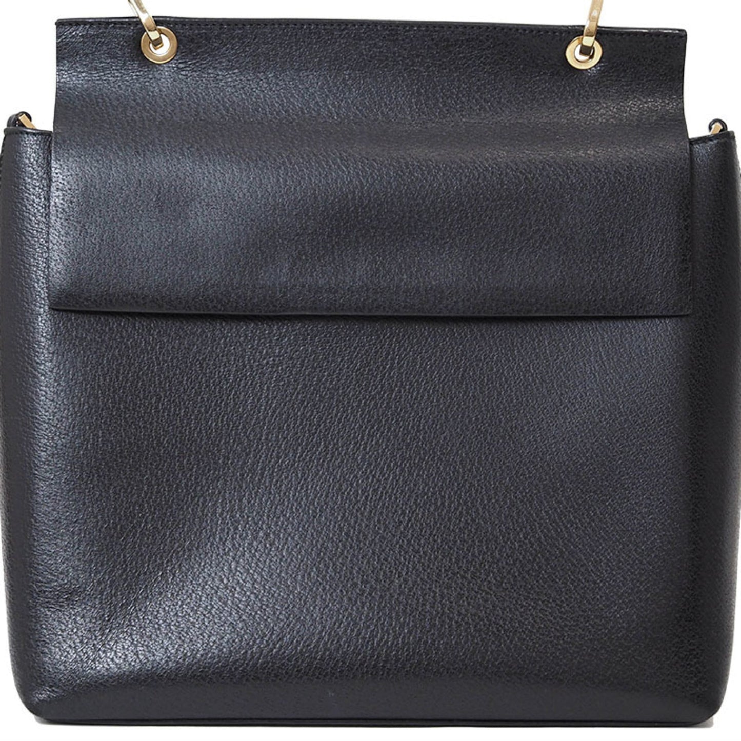 Gucci Bamboo Black Leather Handbag Shoulder Bag