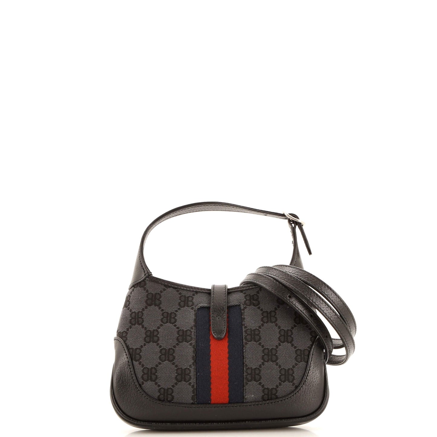 x Gucci The Hacker Project Jackie 1961 Hobo BB Coated Canvas Mini