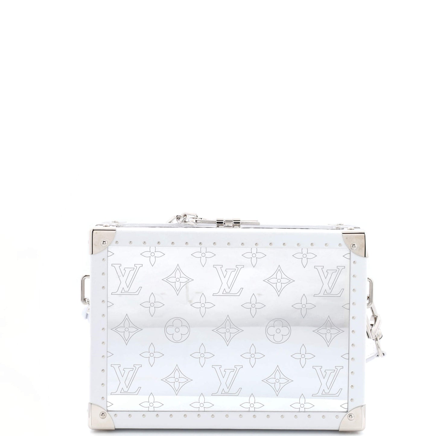 Clutch Box Bag Monogram Mirror