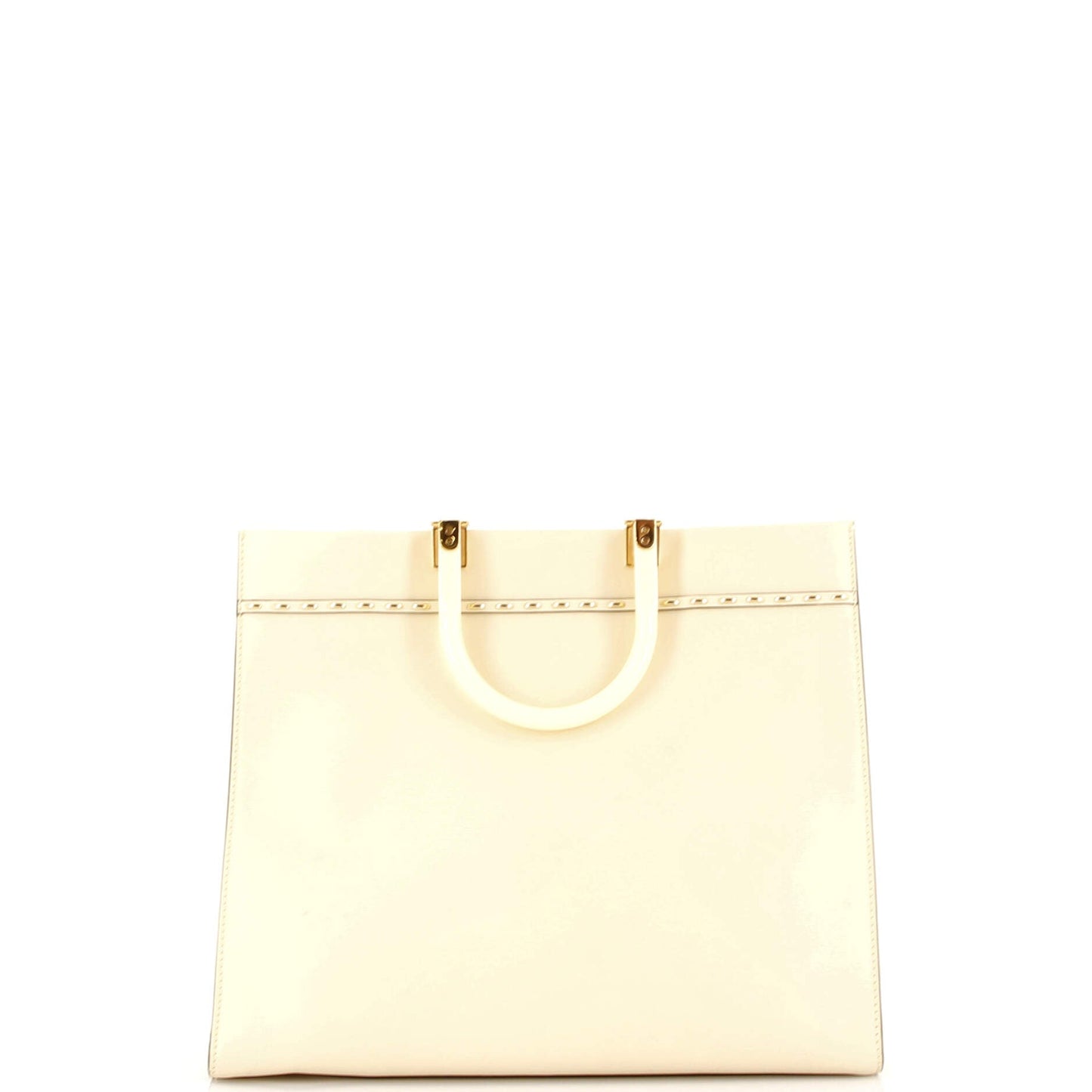 Sunshine Shopper Tote Studded Leather Medium