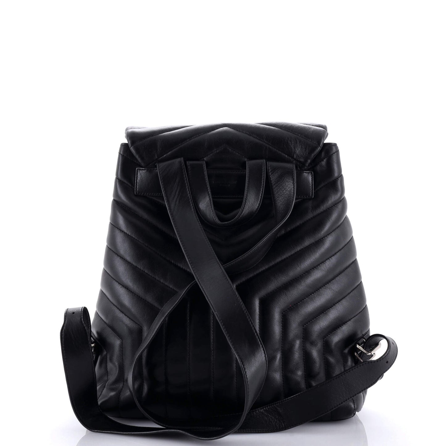 LouLou Backpack Matelasse Chevron Leather Medium