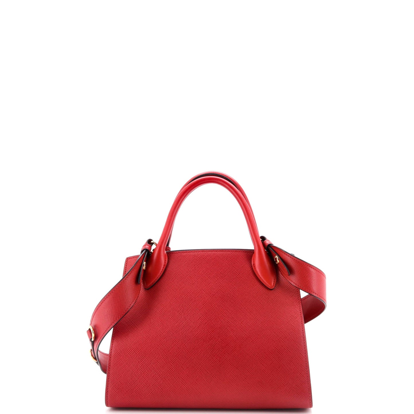 Monochrome Tote Saffiano with City Calf Small