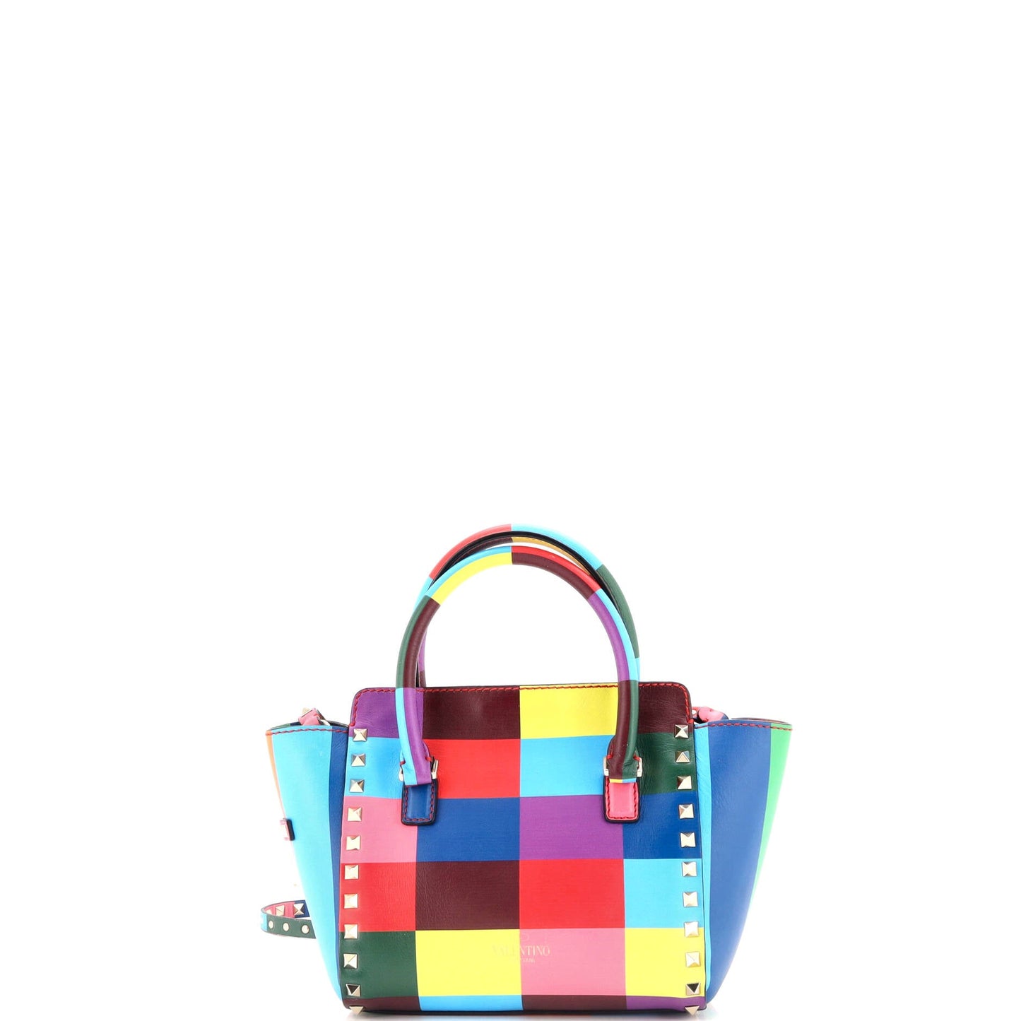1973 Rockstud Tote Rigid Leather Mini