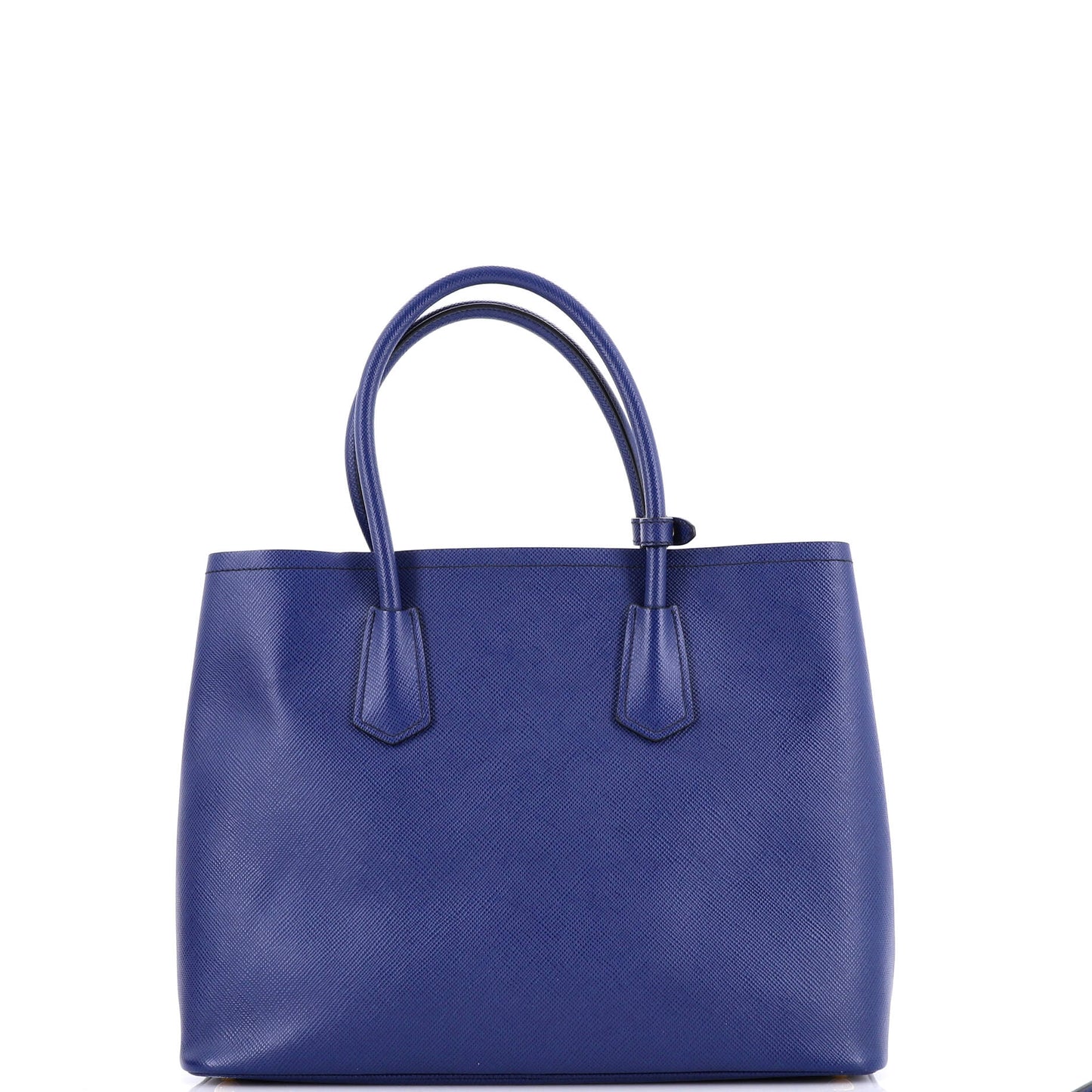 Cuir Double Tote Saffiano Leather Large