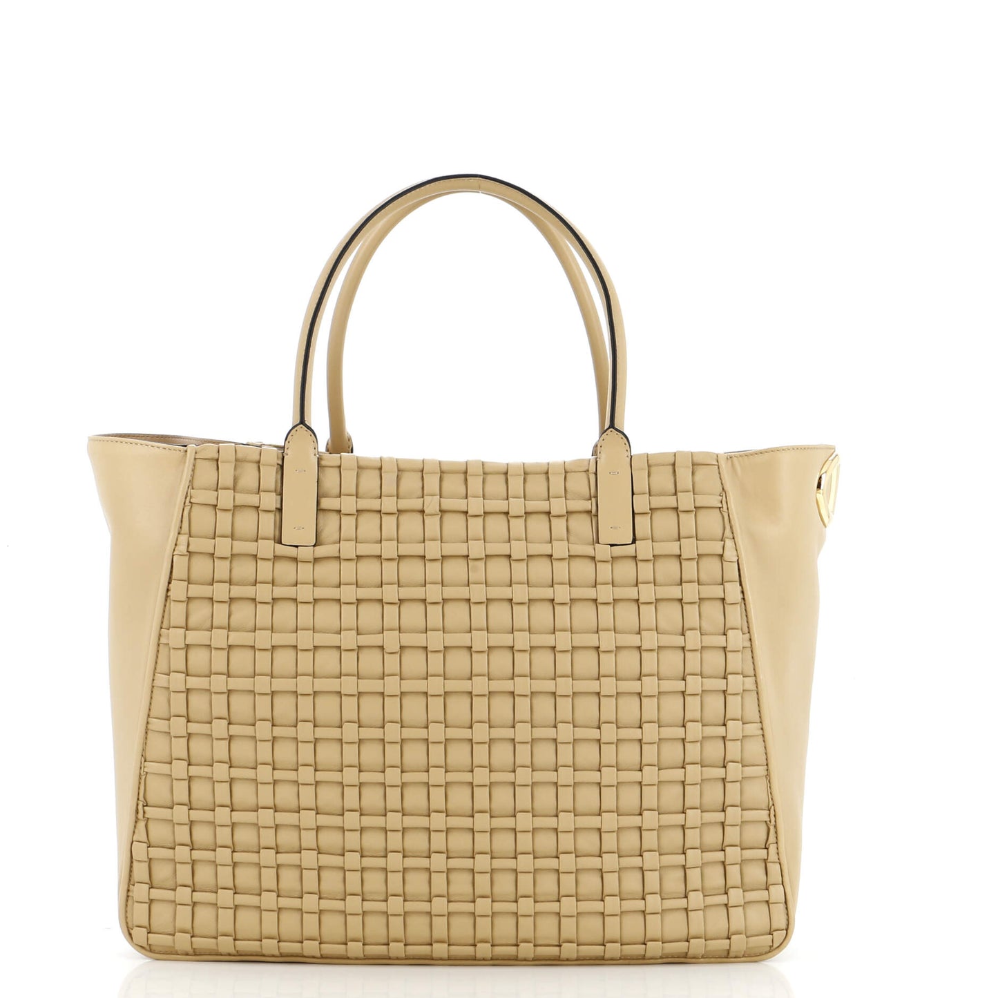 VLogo Bold Tote Leather Large