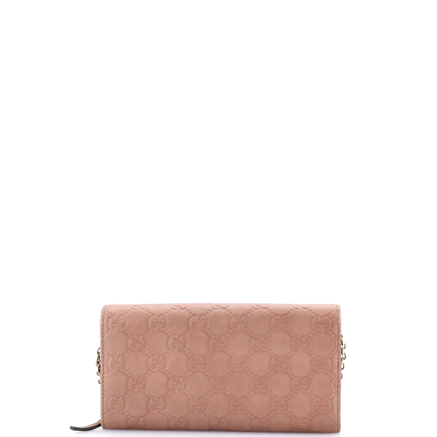 Signature Wallet on Chain Guccissima Leather
