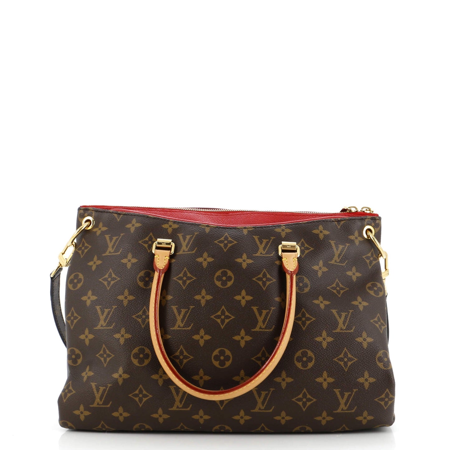 Pallas Tote Monogram Canvas with Leather