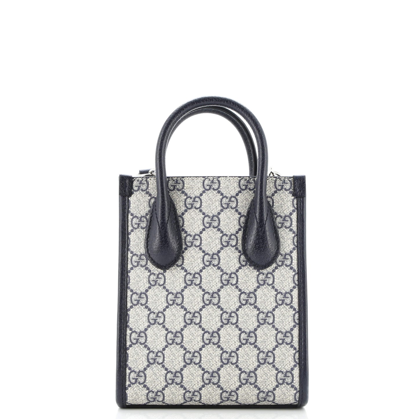 Interlocking G Patch Tote GG Coated Canvas Mini