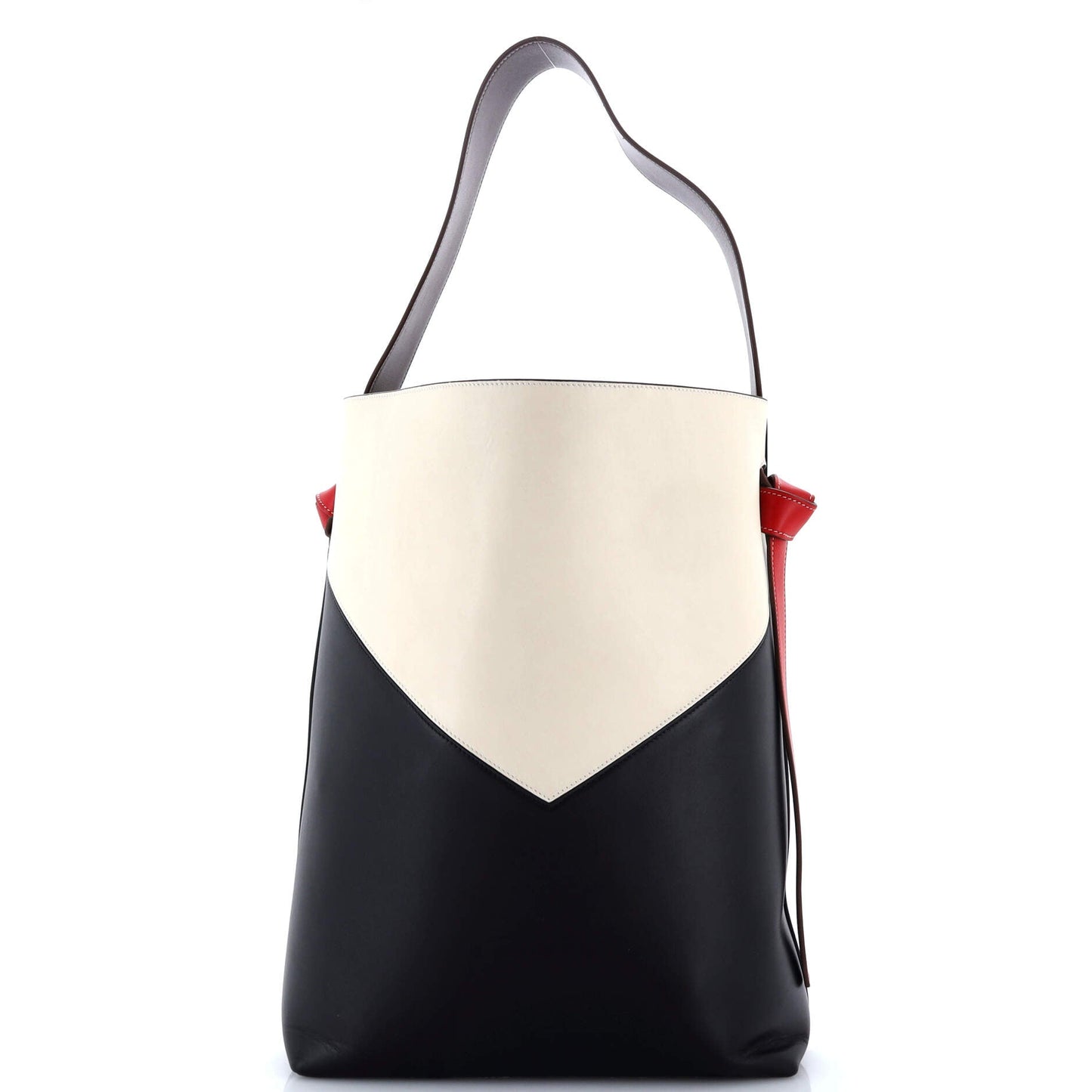 Twisted Cabas Tote Calfskin Small