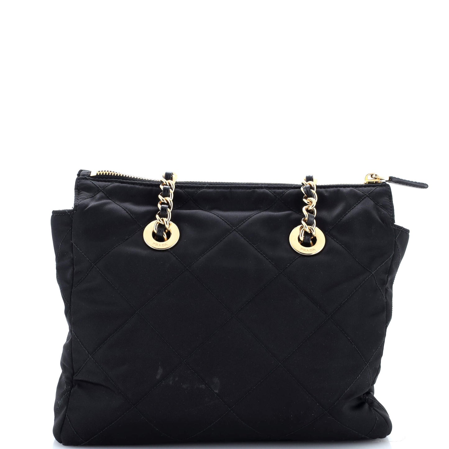 Re-Edition 1995 Chain Tote Quilted Re-Nylon Small