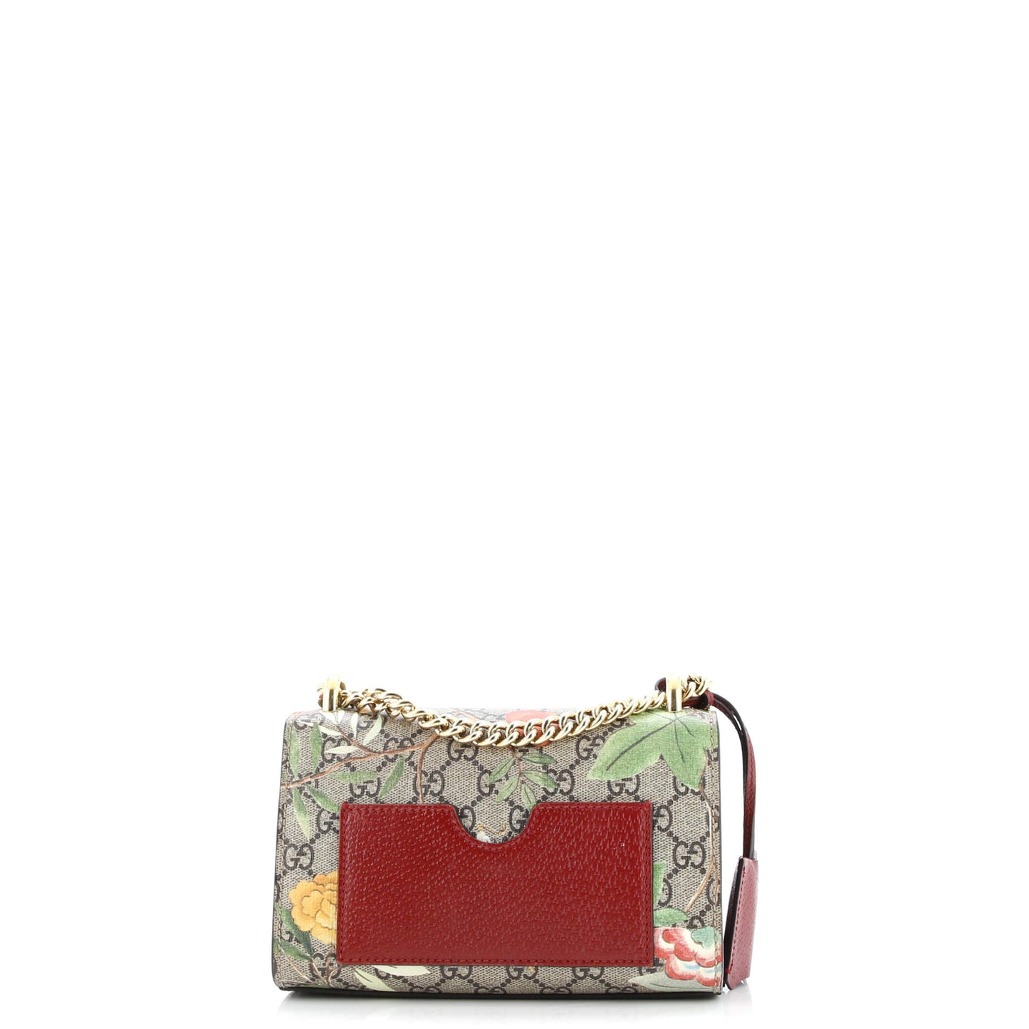 Padlock Shoulder Bag Tian Print GG Coated Canvas Small