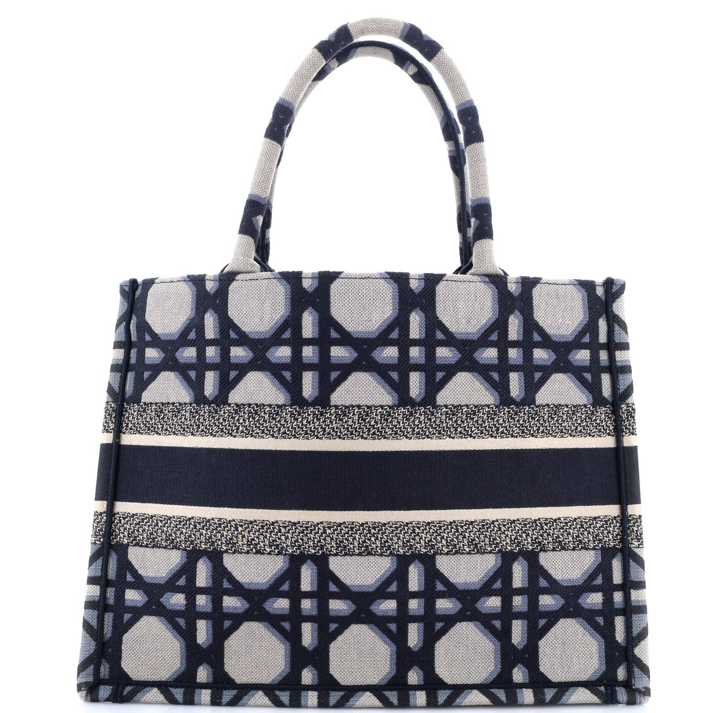 Book Tote Macrocannage Canvas Medium