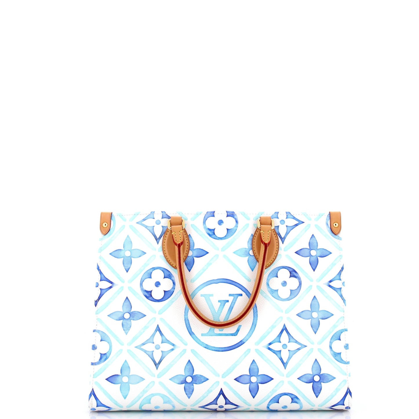 OnTheGo Tote Monogram Tiles By The Pool MM