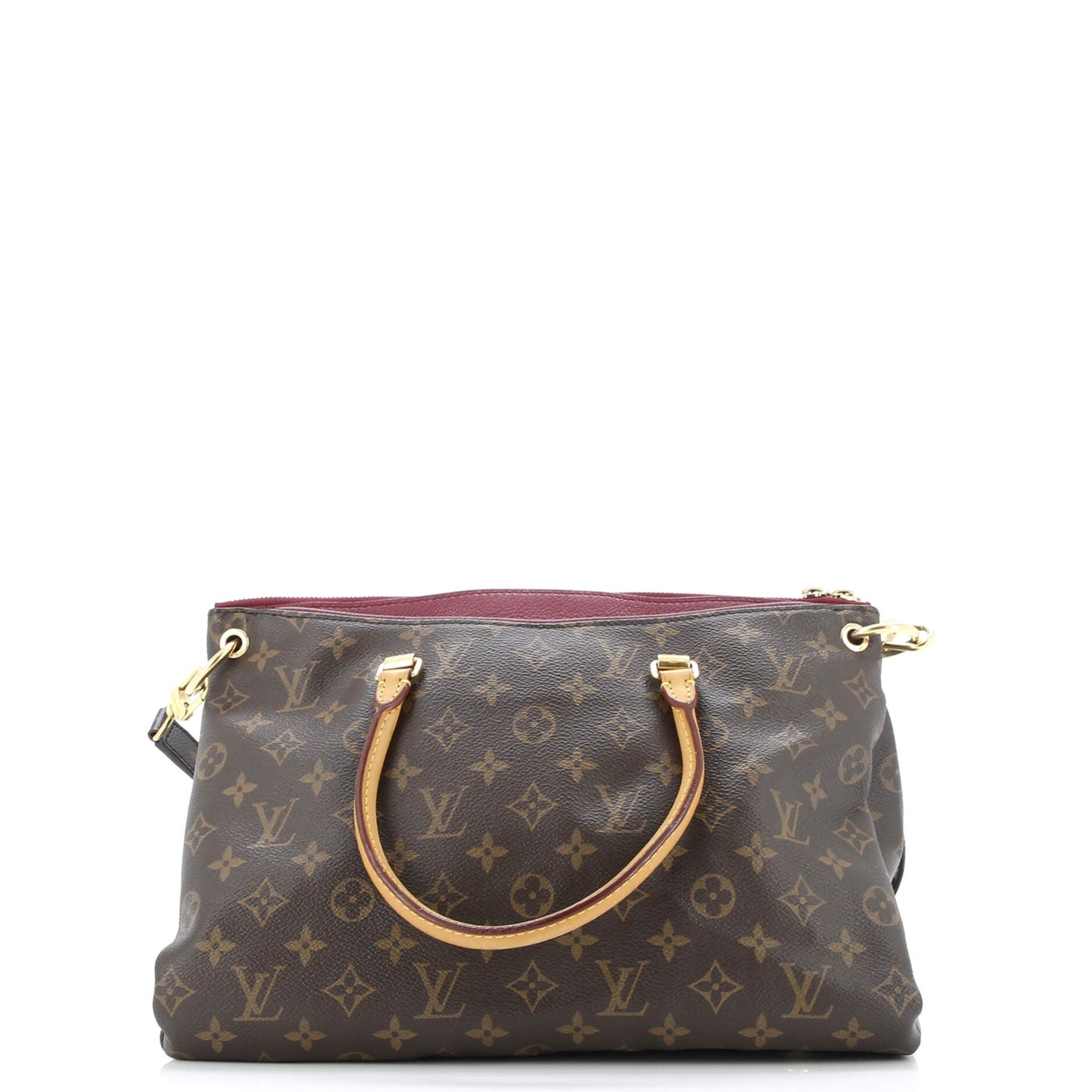 Pallas Tote Monogram Canvas with Leather