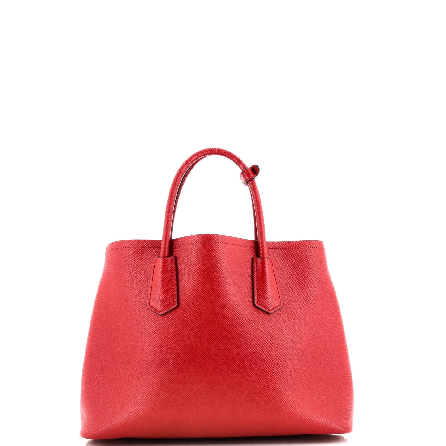 Cuir Double Tote Saffiano Leather Medium