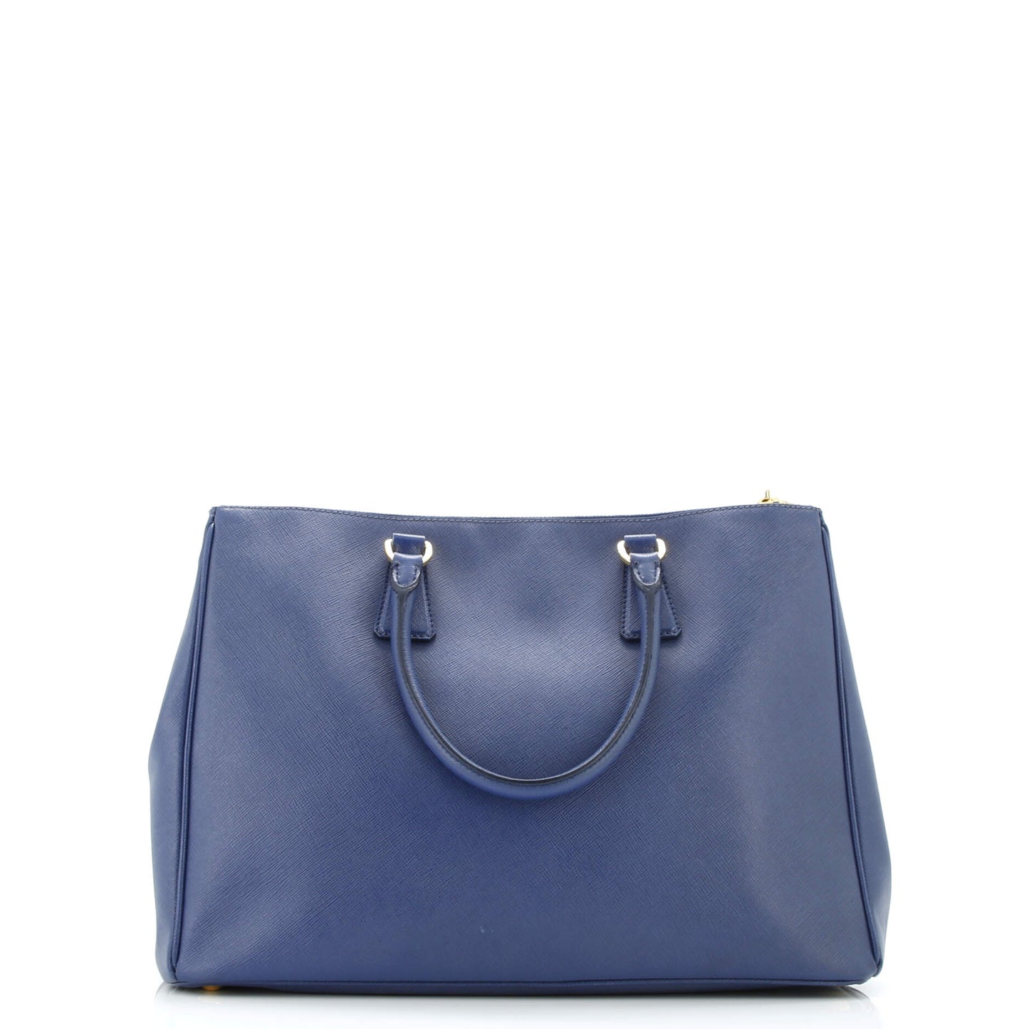 Double Zip Lux Tote Saffiano Leather Large