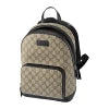 Gucci Front Pocket Backpack Gg Coated Canvas Beige Canvas Bag