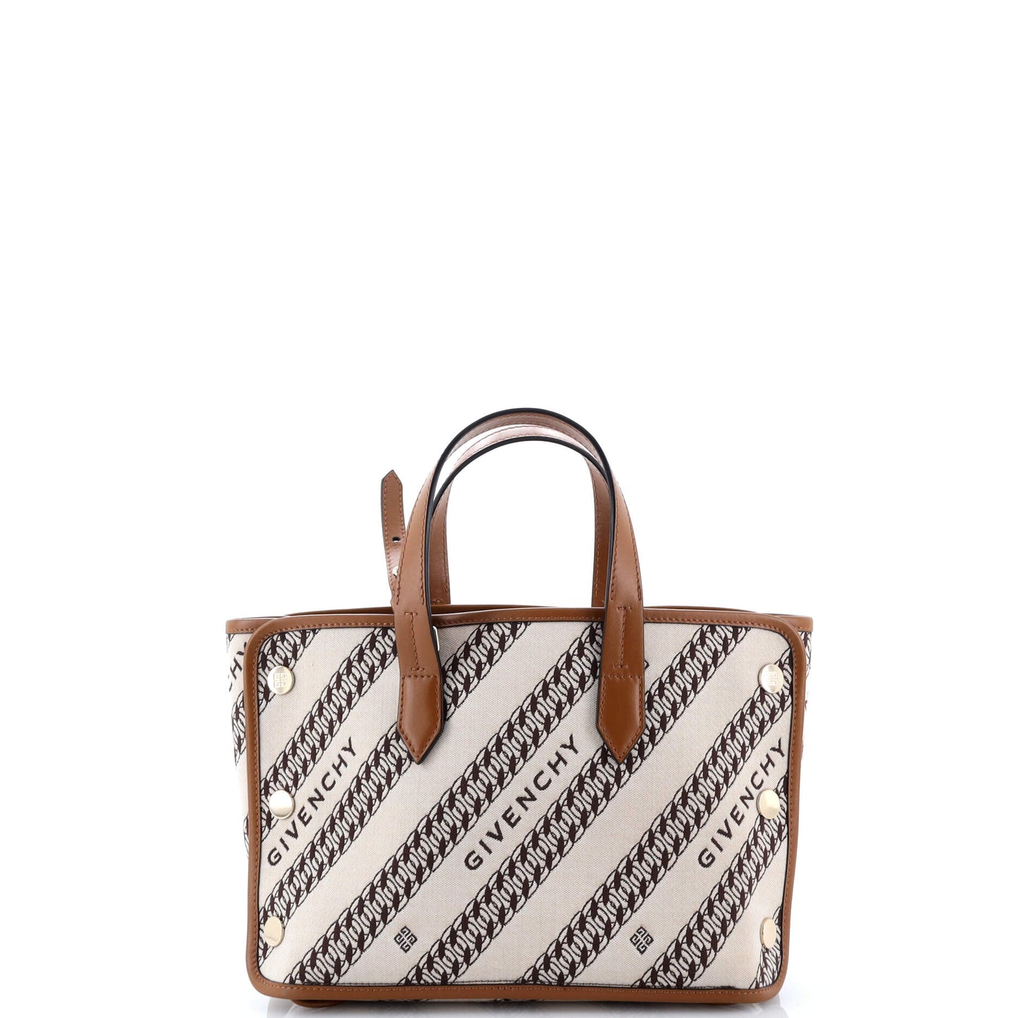 Bond Shopper Tote Logo Jacquard Canvas Mini