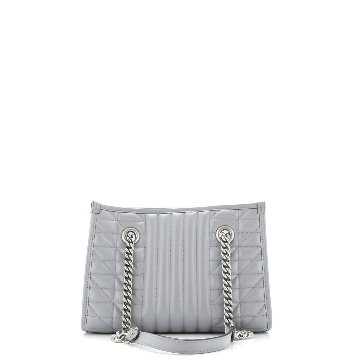 GG Marmont Aria Chain Shopping Tote Mixed Matelasse Leather Small