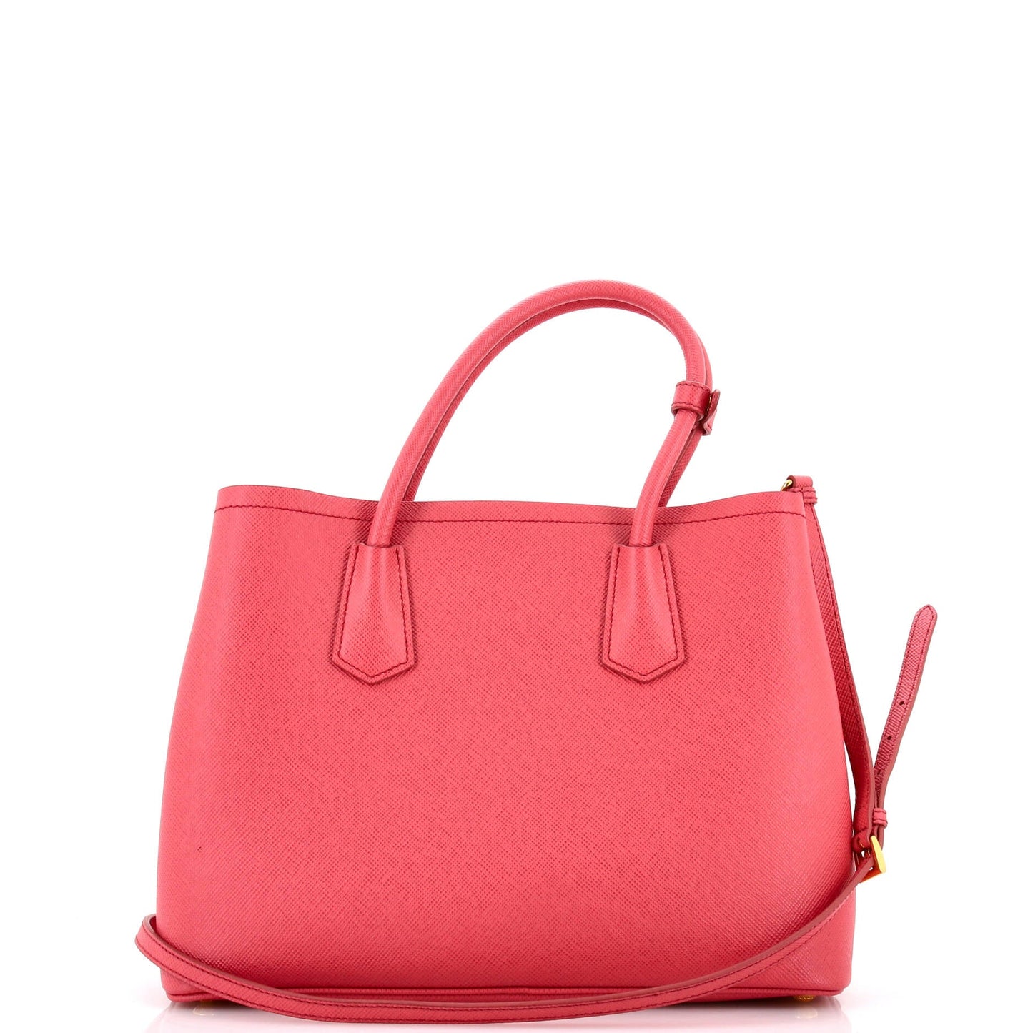 Cuir Double Tote Saffiano Leather Medium