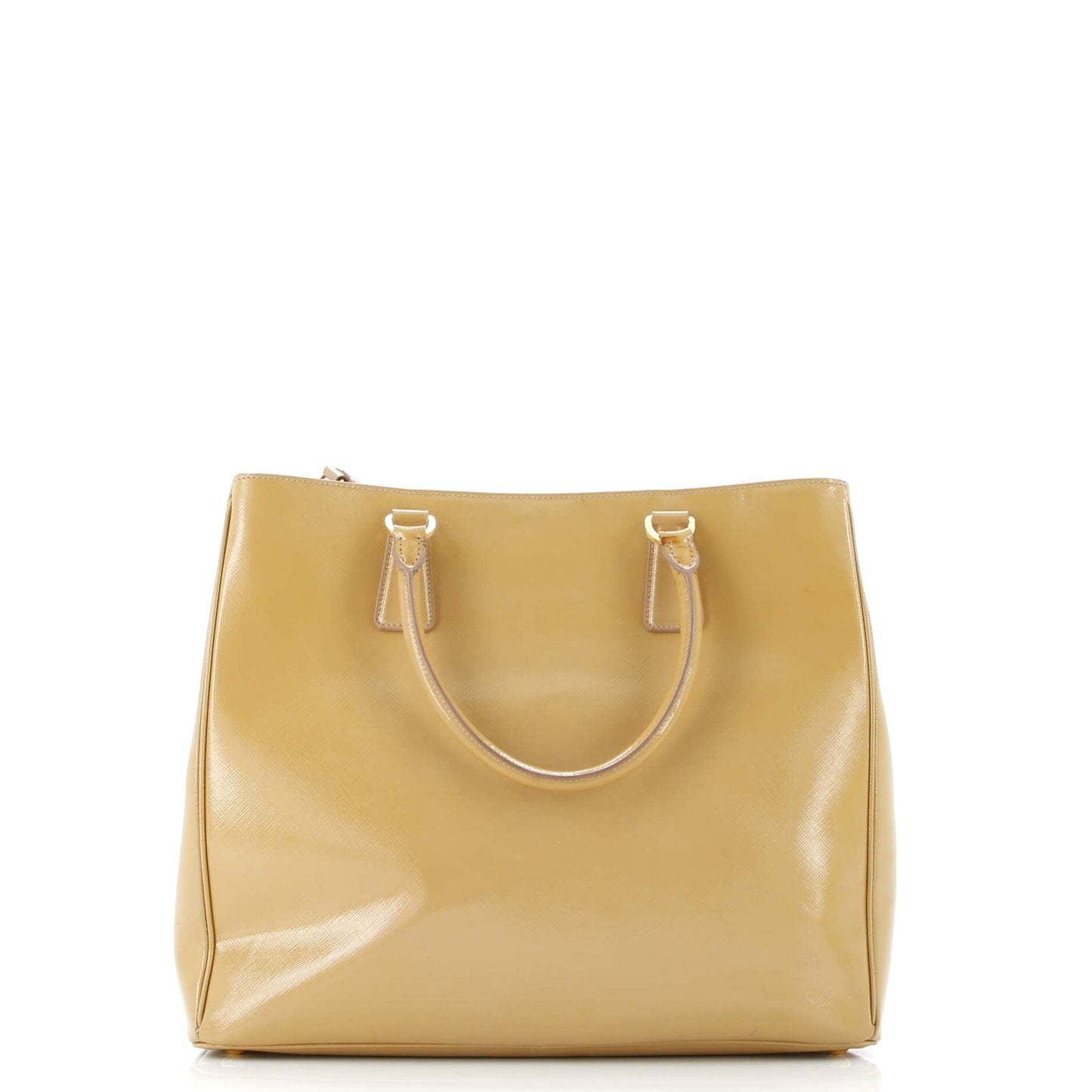 Lux Open Tote Vernice Saffiano Leather Tall