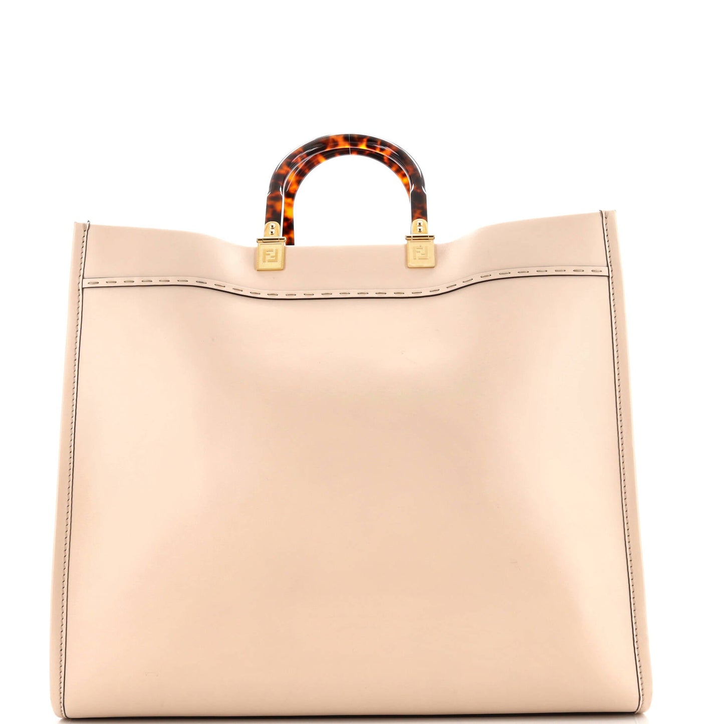 Sunshine Shopper Tote Leather Large