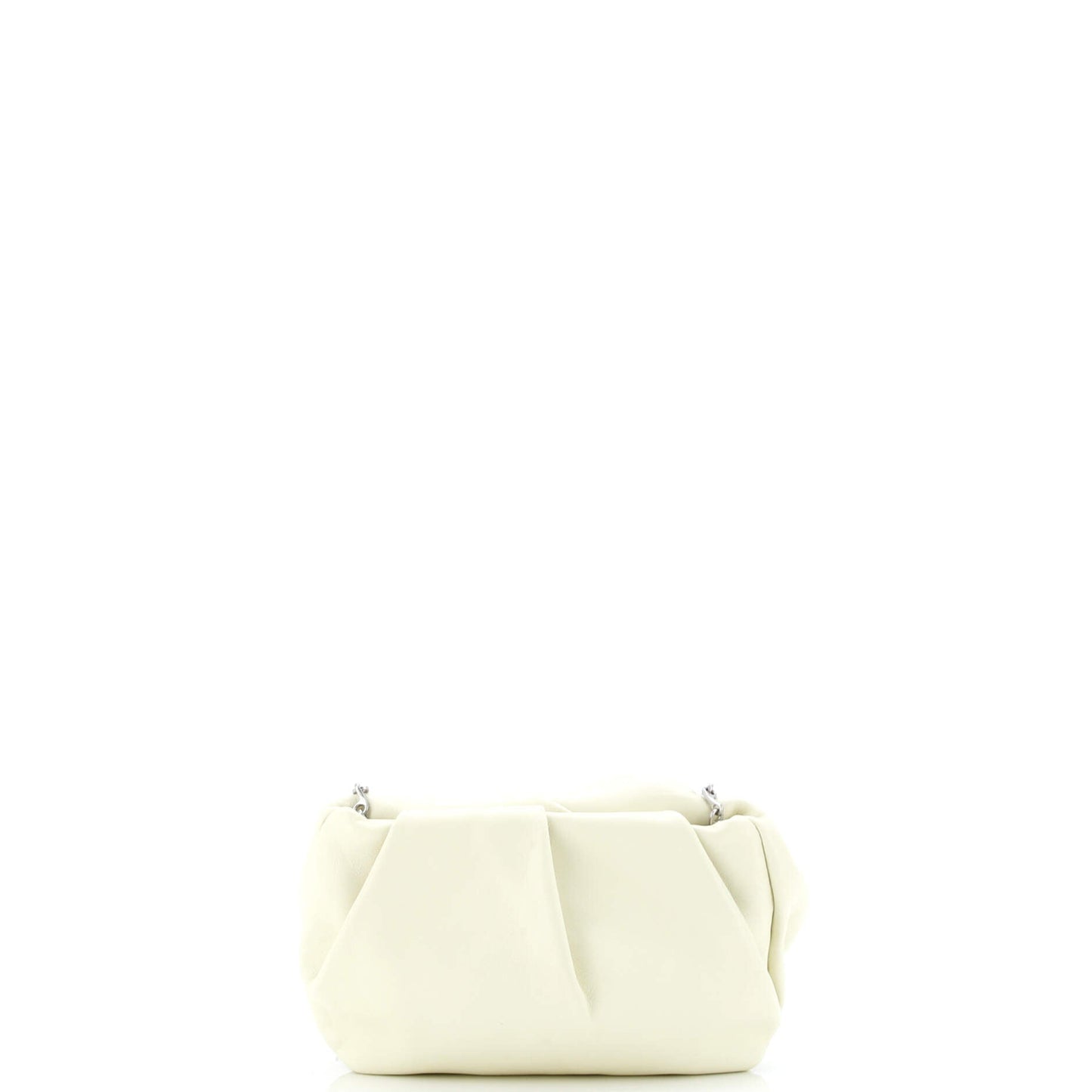 Rose Chain Clutch Leather