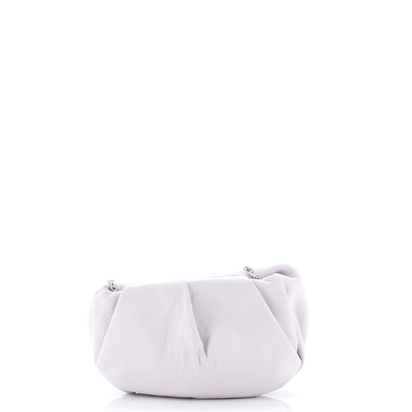 Rose Chain Clutch Leather