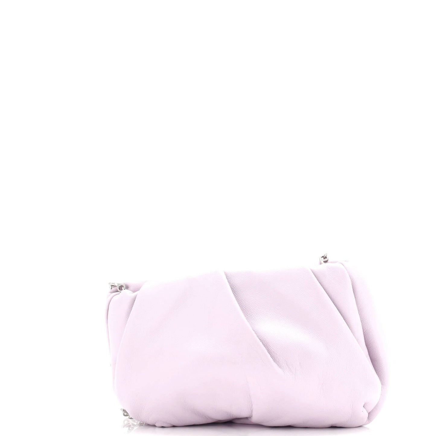 Rose Chain Clutch Leather