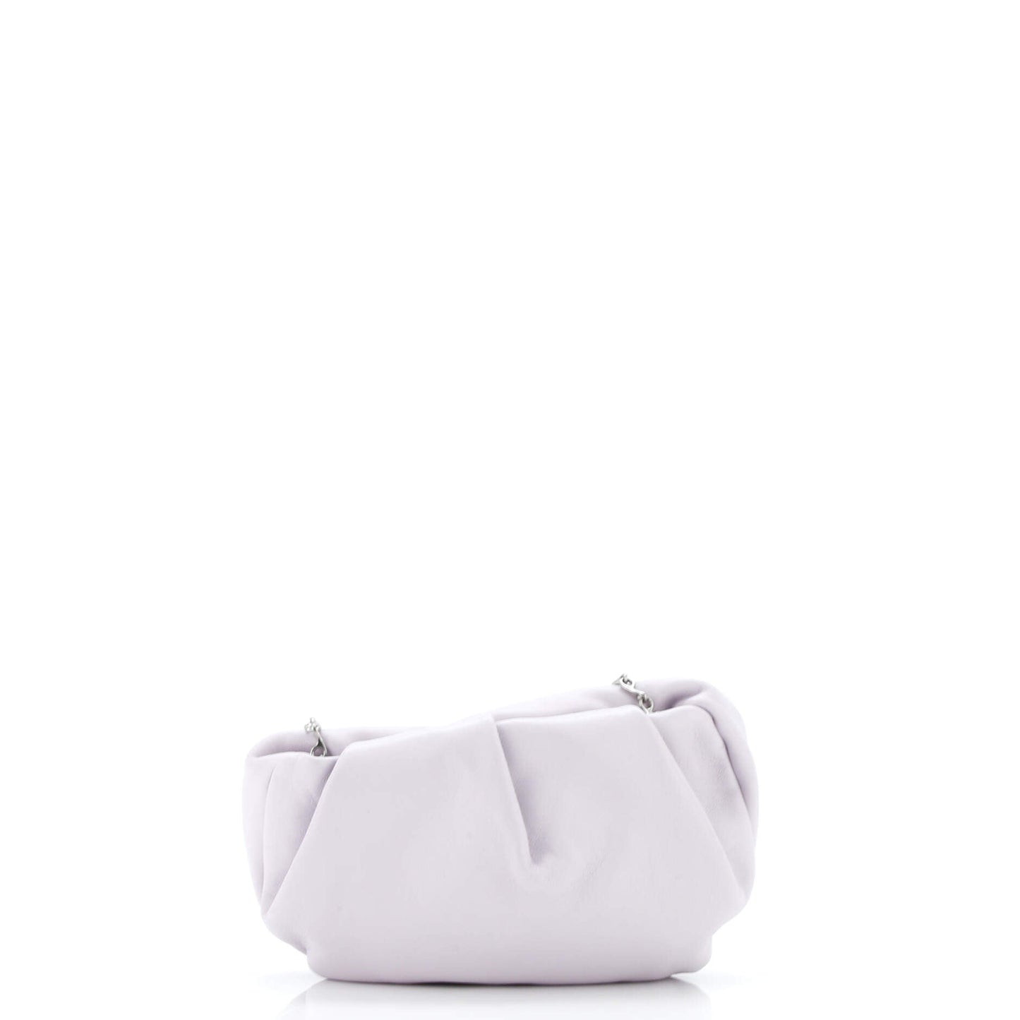 Rose Chain Clutch Leather