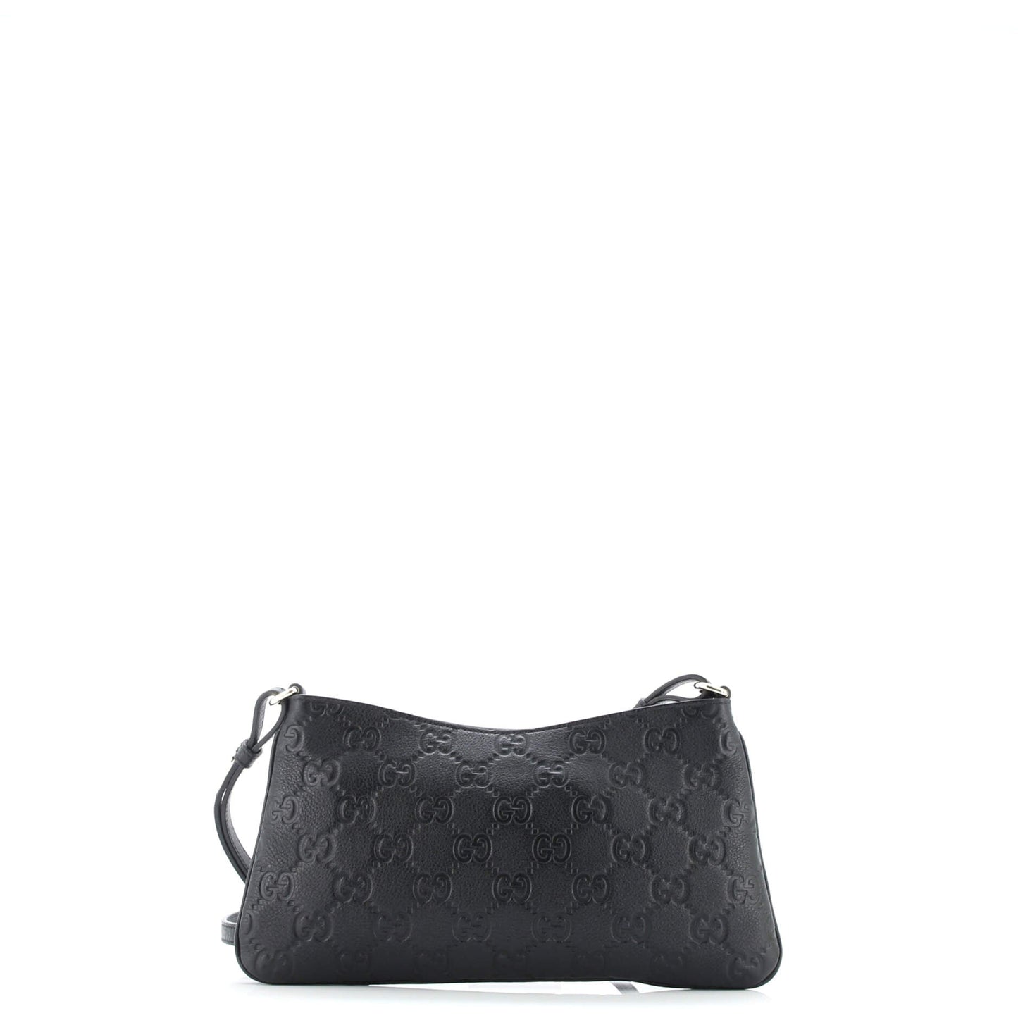 Emblem Chain Shoulder Bag Guccissima Leather Medium