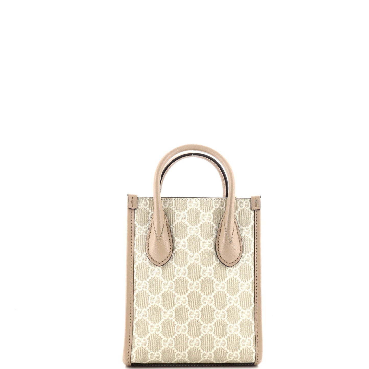 Interlocking G Patch Tote GG Coated Canvas Mini