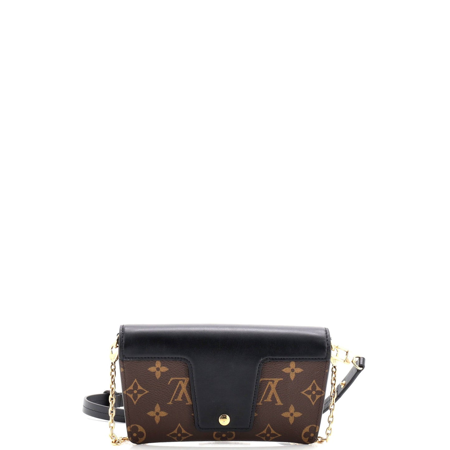 Padlock on Strap Handbag Monogram Canvas and Leather