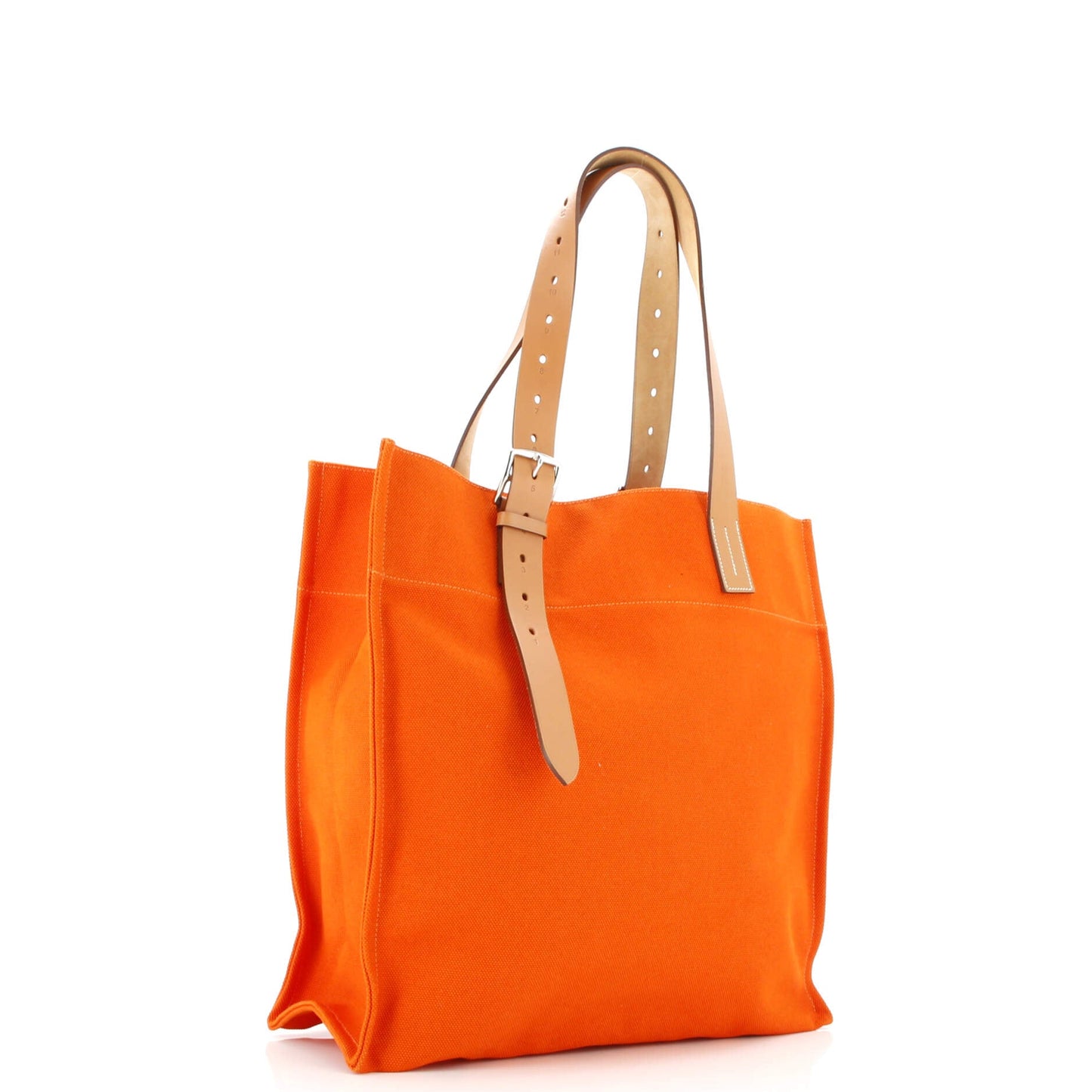 Etriviere Shopping Tote Toile and Leather