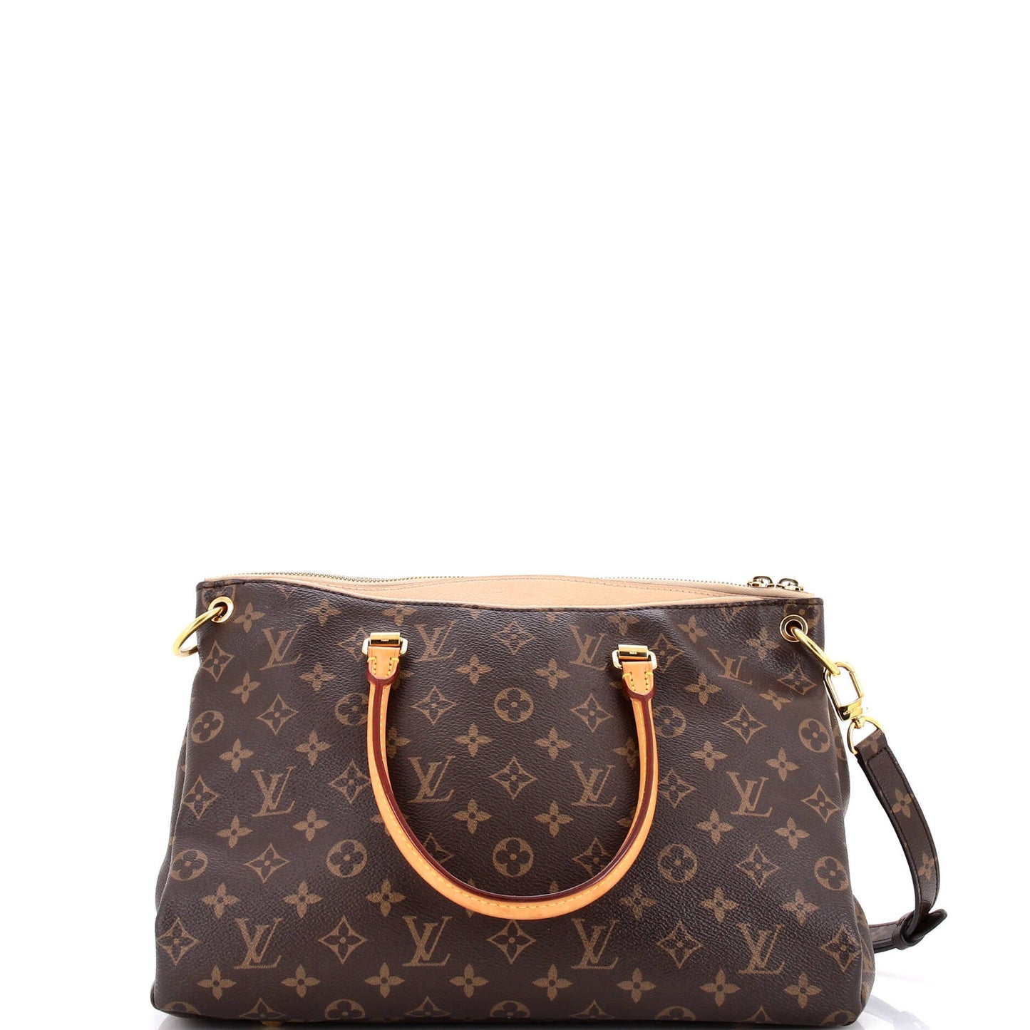 Pallas Tote Monogram Canvas with Leather