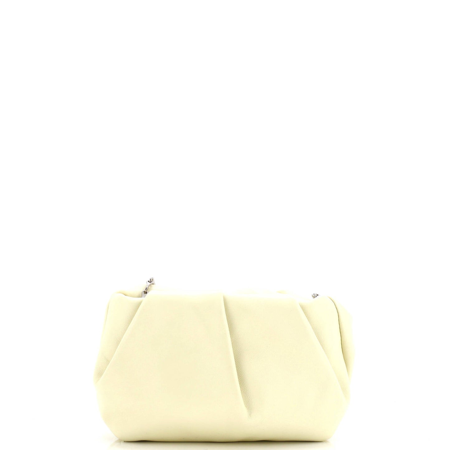 Rose Chain Clutch Leather