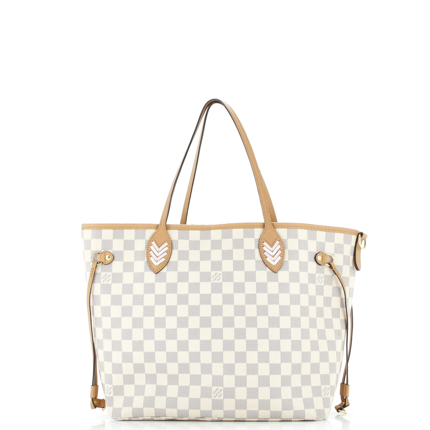 Neverfull NM Tote Damier with Braided Detail MM