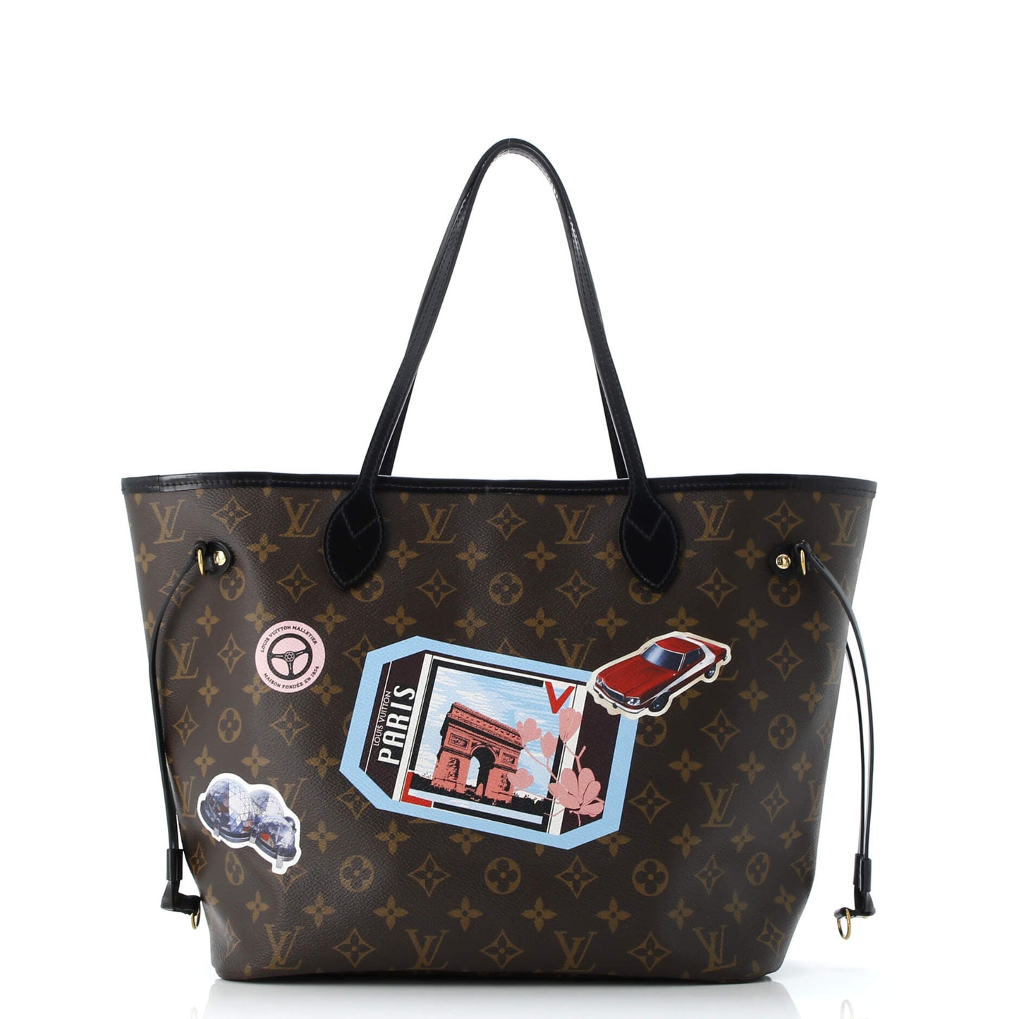 Neverfull NM Tote Limited Edition World Tour Monogram Canvas MM
