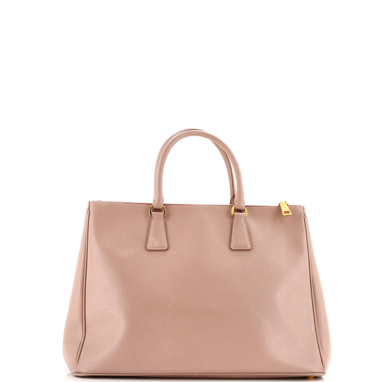 Double Zip Lux Tote Saffiano Leather Medium