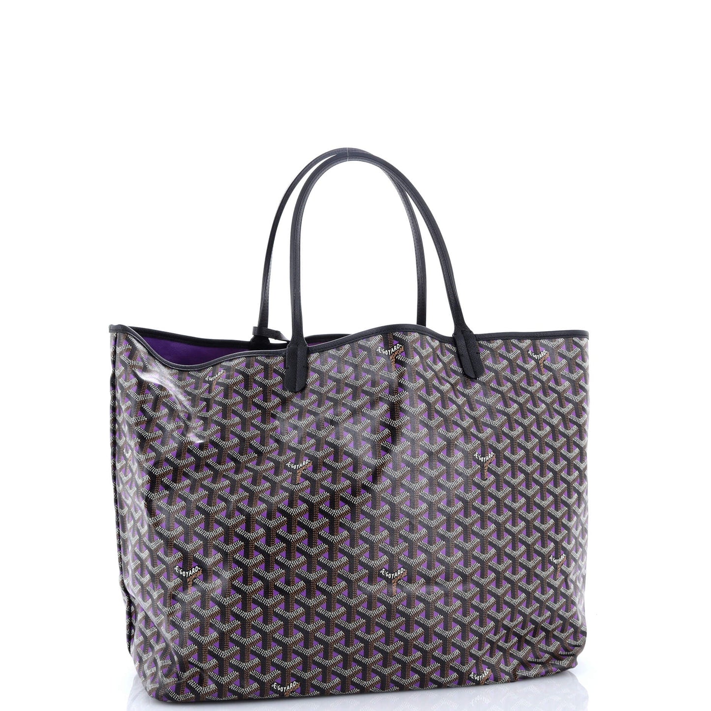 Saint Louis Tote Claire Voie Coated Canvas GM