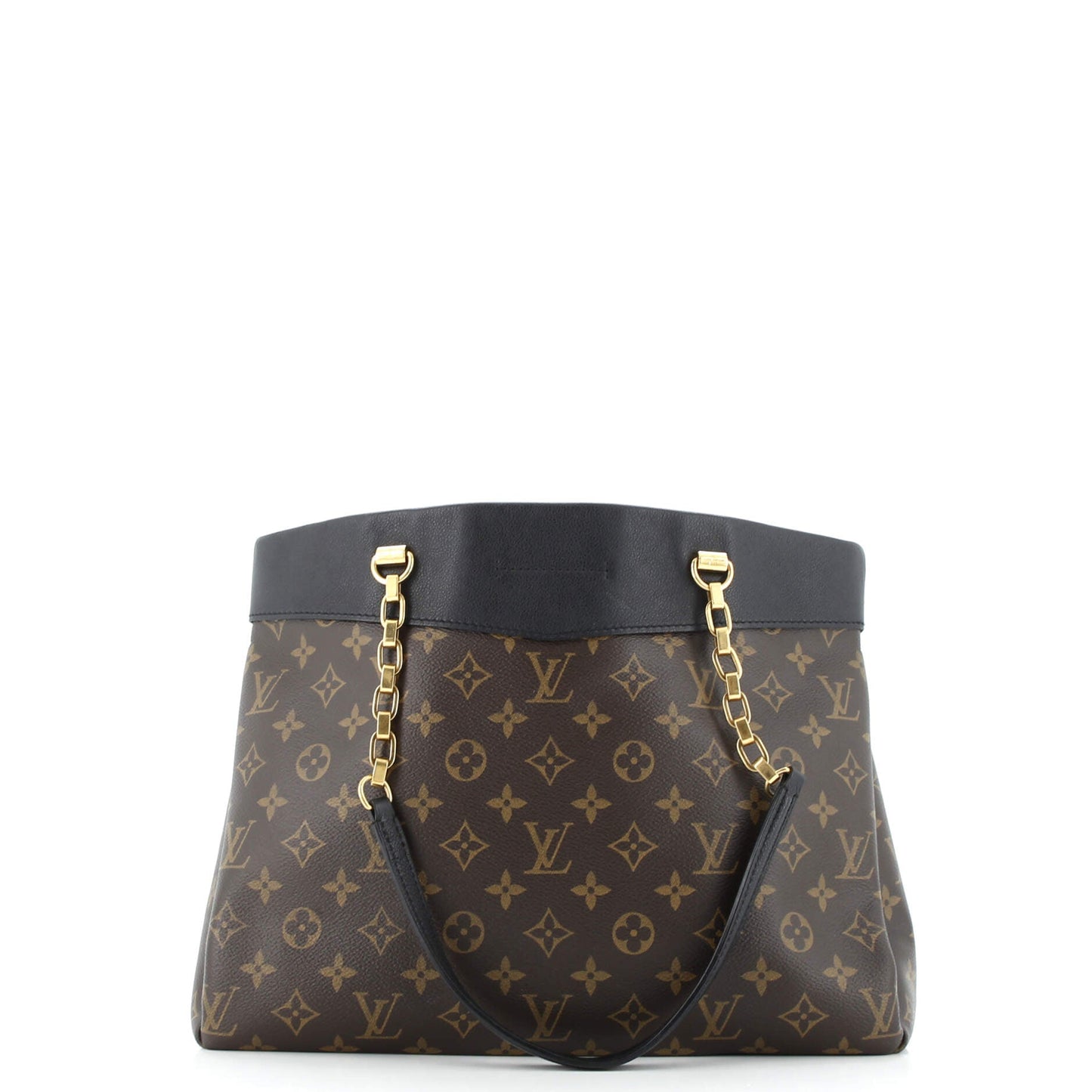 Pallas Shopper Monogram Canvas and Calfskin