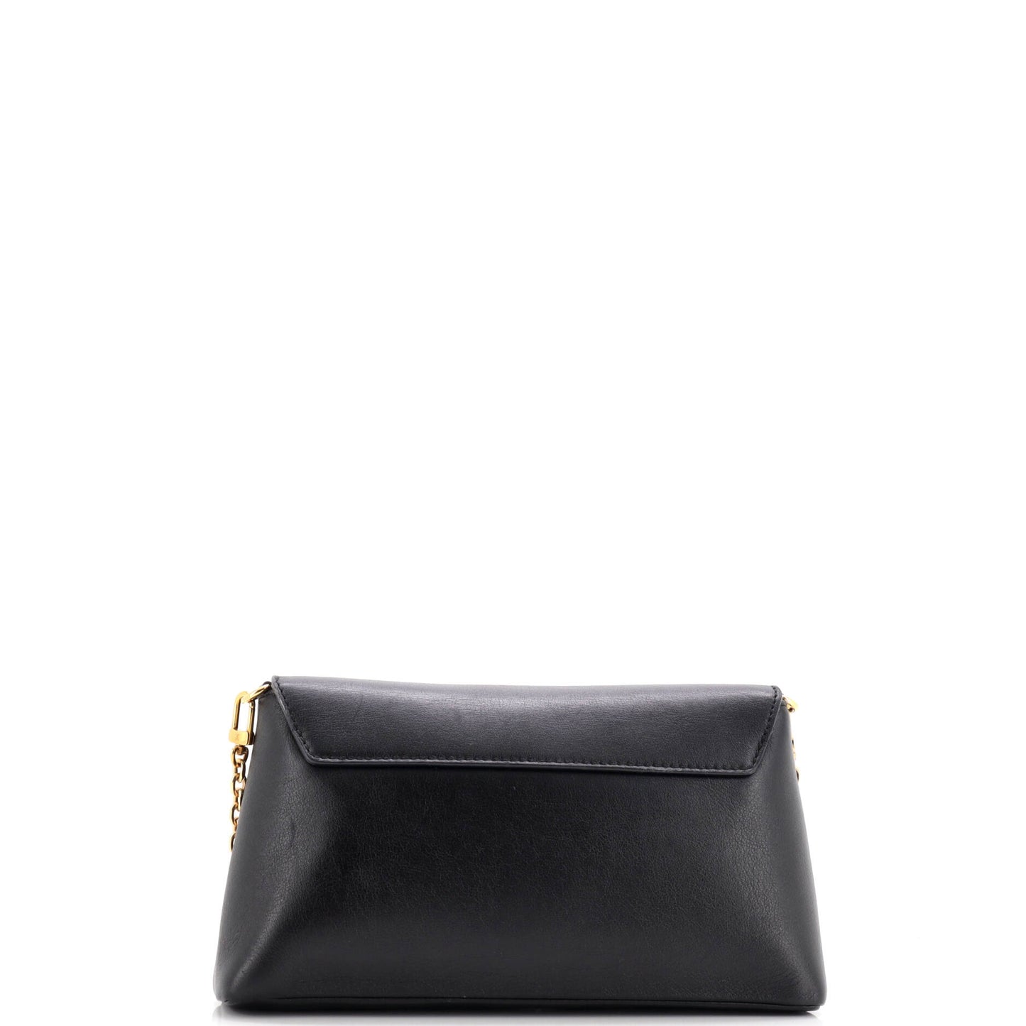 Love Note Chain Clutch Leather