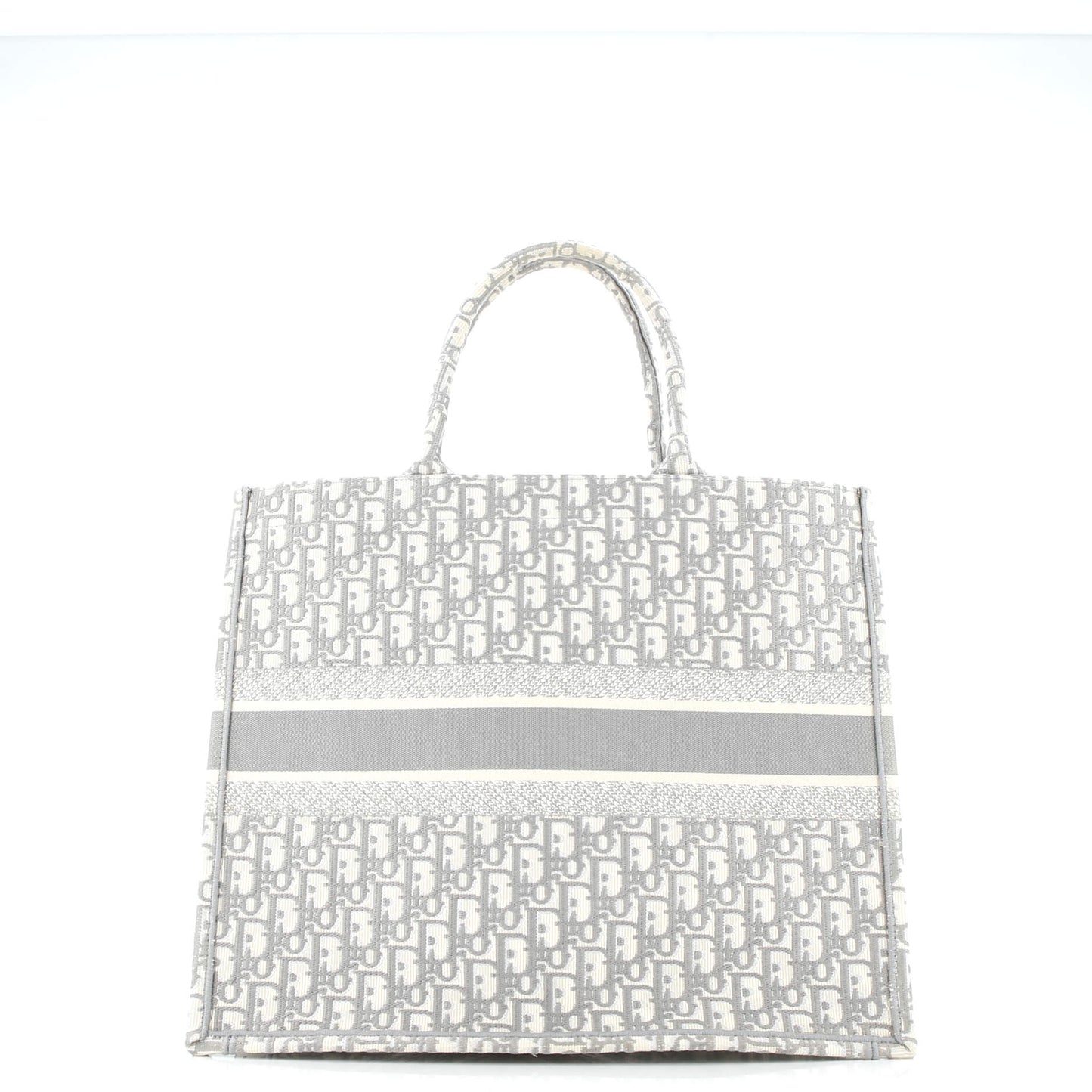 Book Tote Oblique Canvas Large