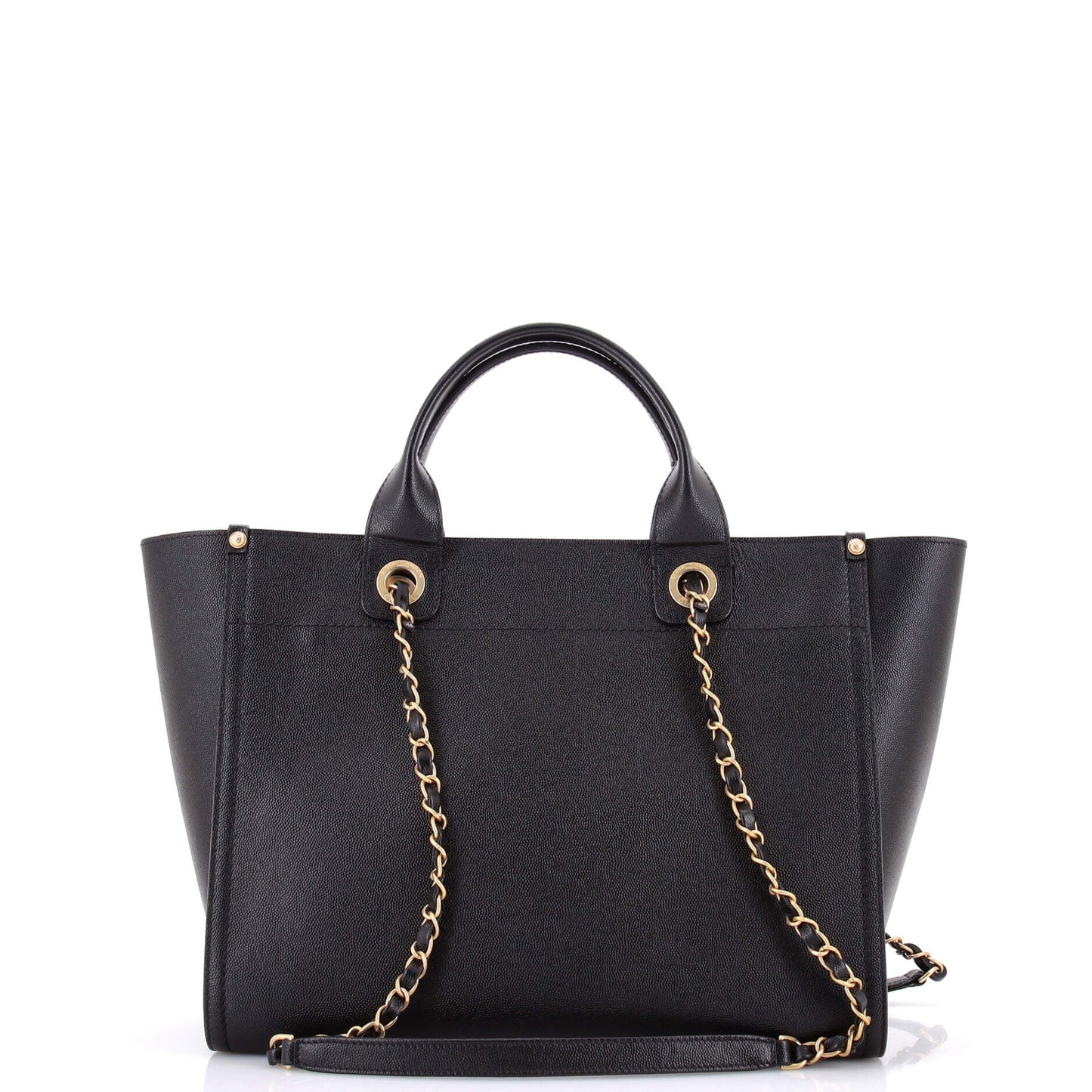 Deauville Tote Studded Caviar Small