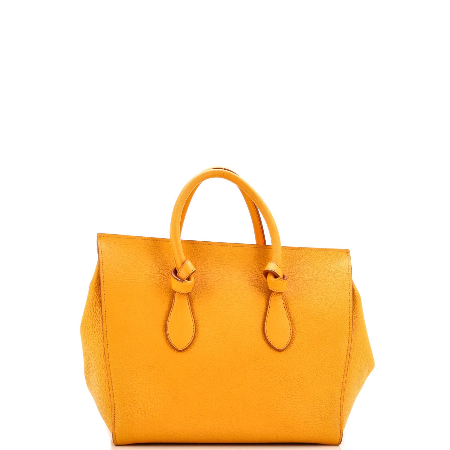 Tie Knot Tote Grainy Leather Medium