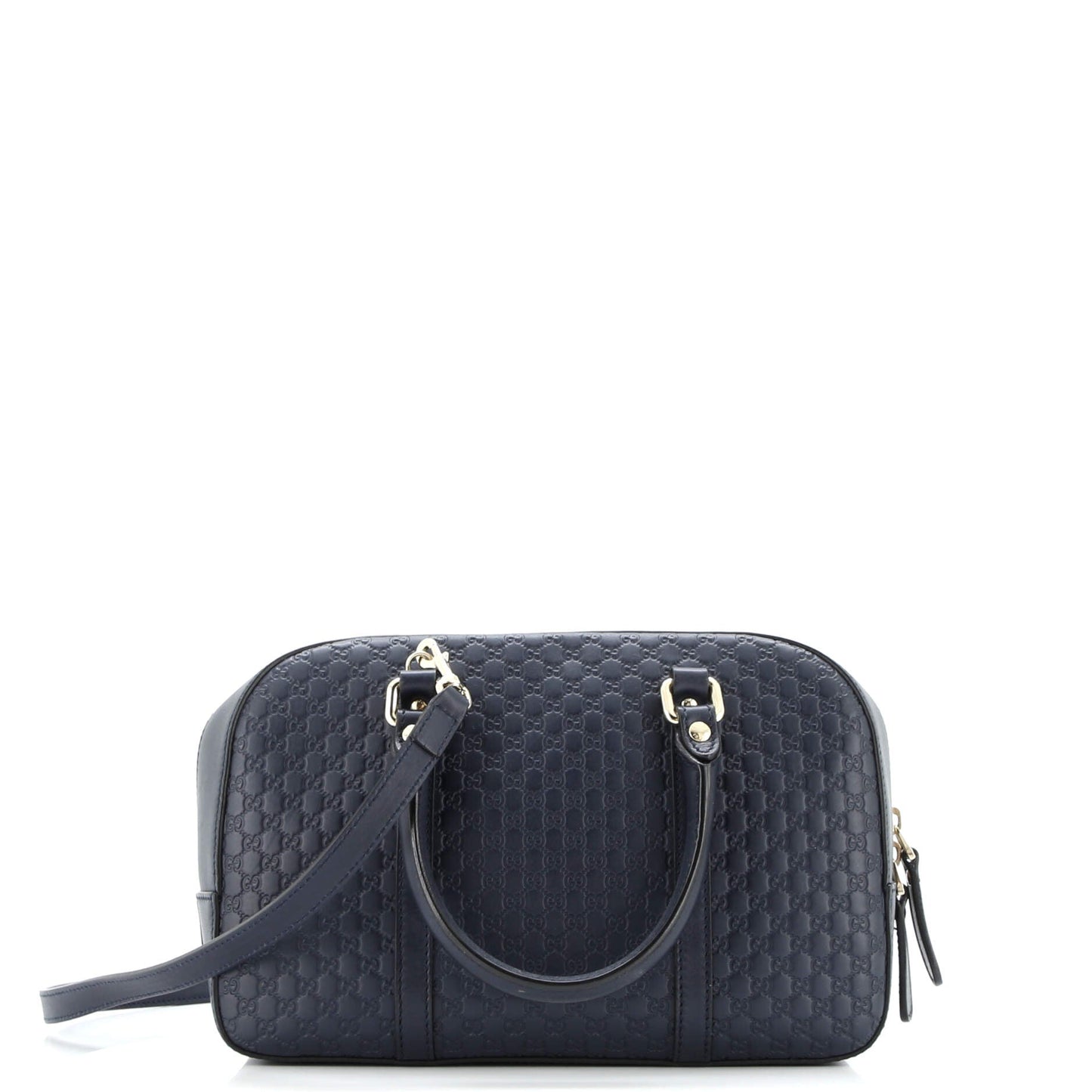 Convertible Top Handle Crossbody Bag Microguccissima Leather Medium