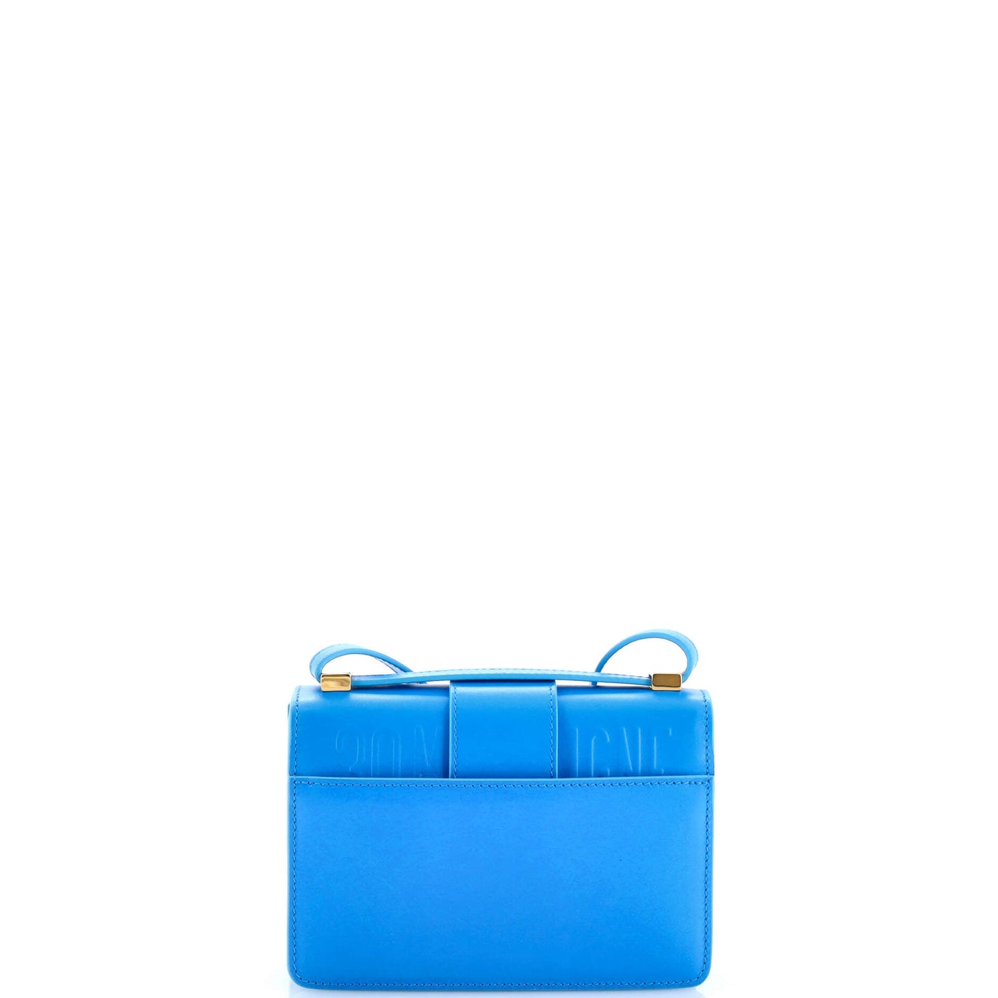 30 Montaigne Flap Bag Leather Micro