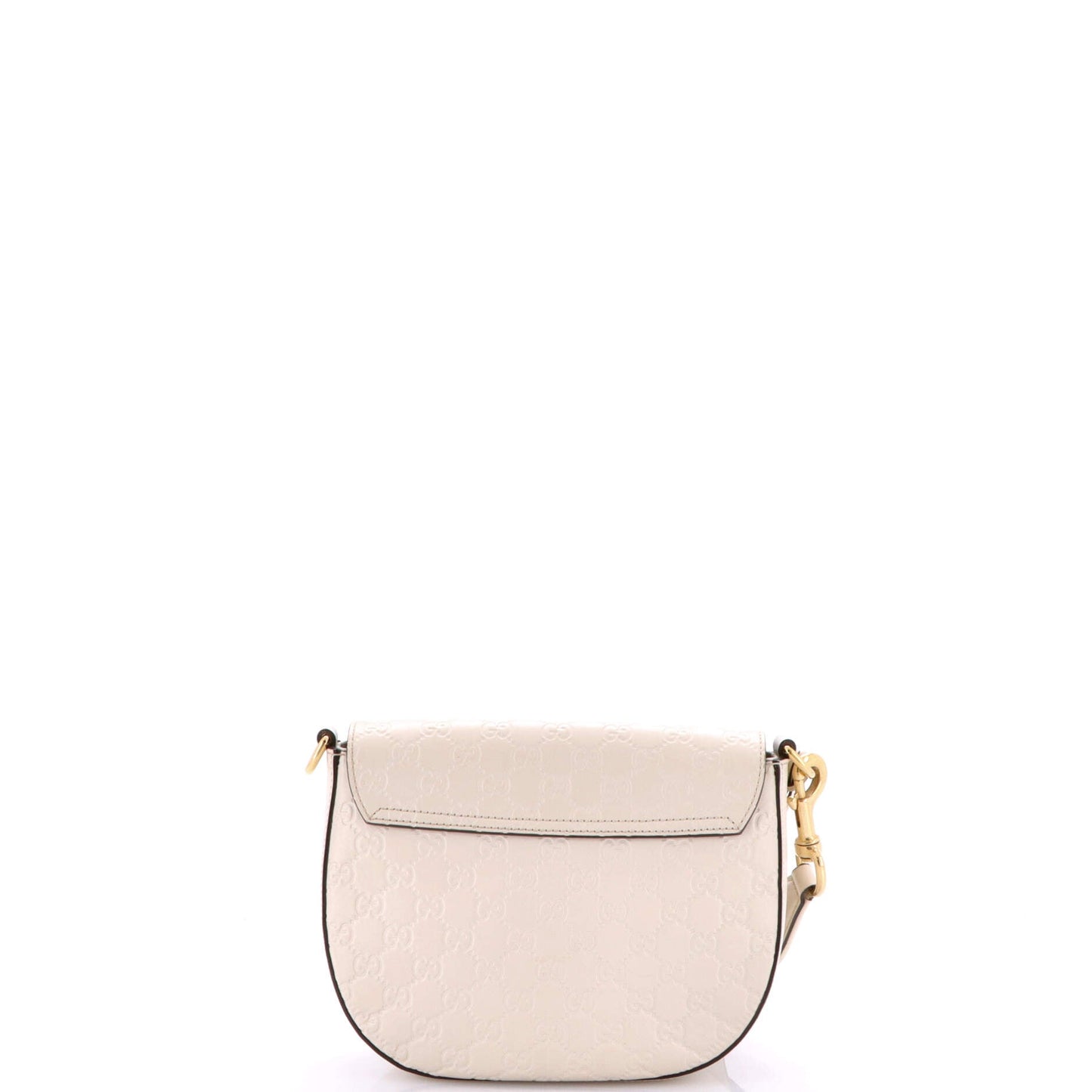 Padlock Saddle Shoulder Bag Guccissima Leather Medium