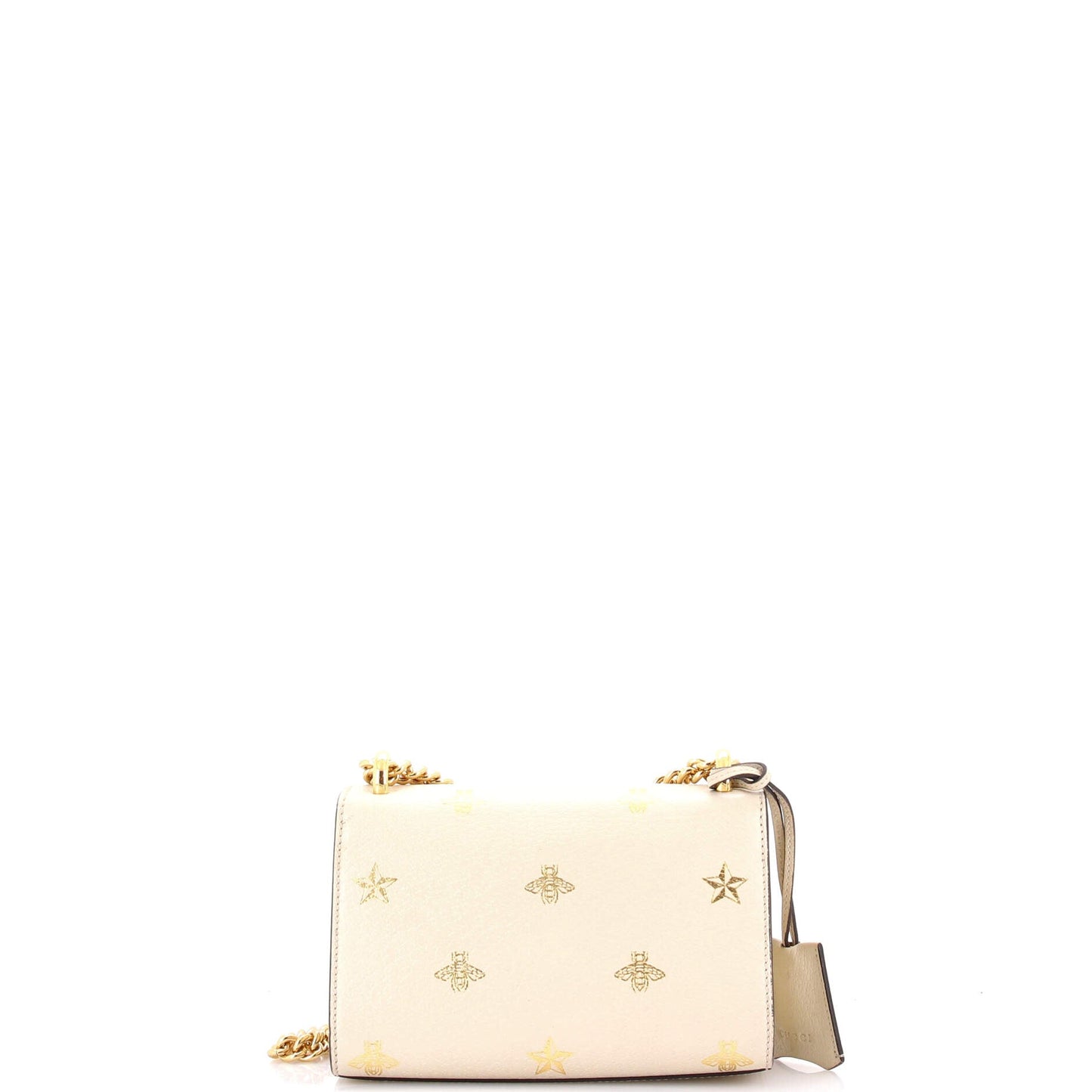 Padlock Shoulder Bag Printed Leather Small